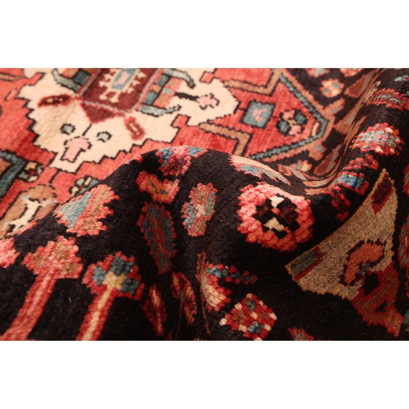 ECARPETGALLERY Hand-knotted Anadol Black Wool Rug - 4'5 x 7'5