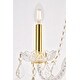 preview thumbnail 13 of 14, Giselle 12 light Gold Chandelier Clear Royal Cut Crystal - One Size