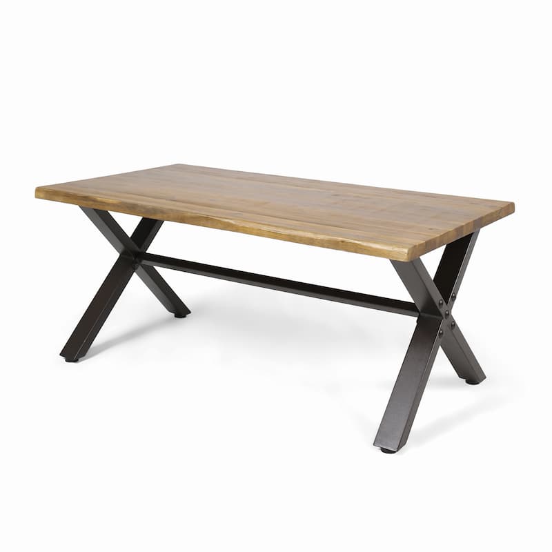 Sanibel Outdoor Acacia Wood Coffee Table by Christopher Knight Home