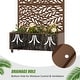preview thumbnail 39 of 103, 72 in Metal Movable Planter Box with Trellis Privacy Screen Lockable Wheels