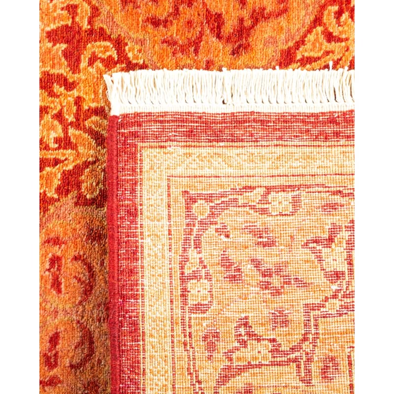 Overton Mogul One-of-a-Kind Hand-Knotted Runner - Rust, 2' 6" x 7' 3" - 2' 6" x 7' 3"