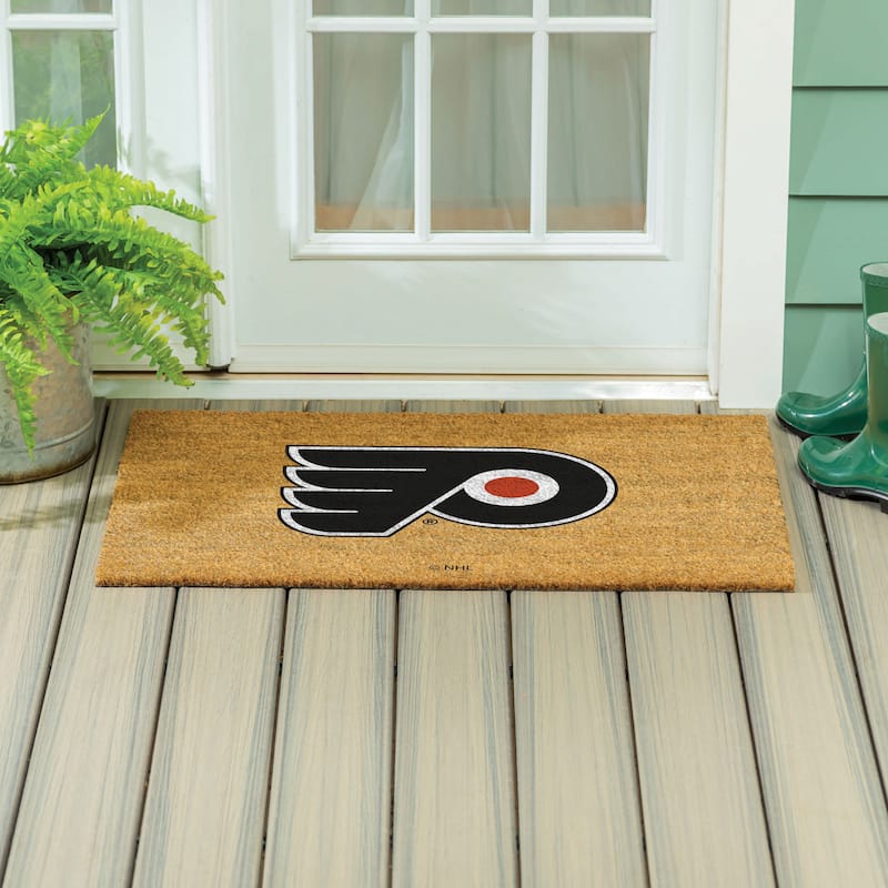 Philadelphia Flyers Full Color Indoor/Outdoor Coir Mat