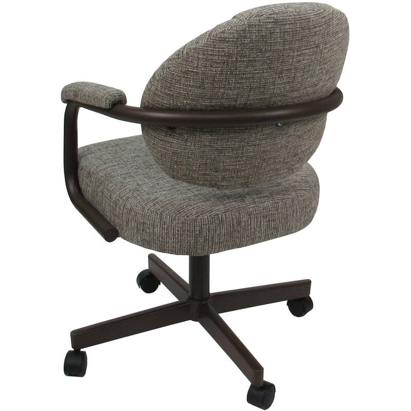 Swivel Tilt Kitchen Chair with Wheels M-70 Casters - N/A