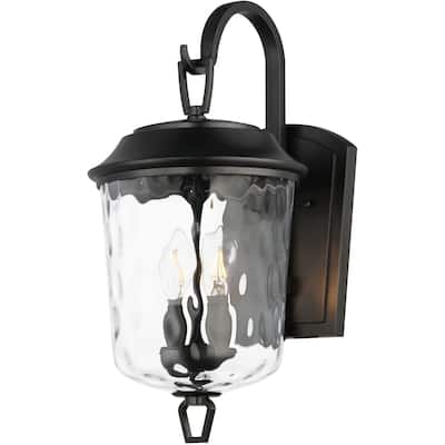 Maxim 34212WG Prescott 2 Light 19" Tall Outdoor Wall Sconce