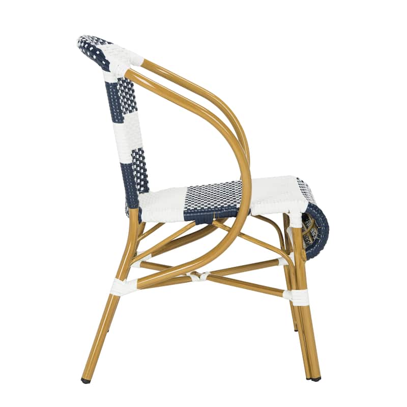 SAFAVIEH Mya French Bistro Stacking Side Chair (Set of 2) - 21W x 34D x 25H