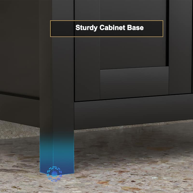 Sink Bathroom Vanity with Counter top Set