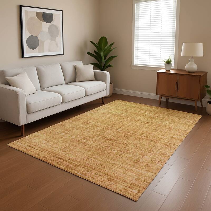 Premium Washable Super Soft Vintage Traditional Mayfield Rug - Salmon - 2'6" x 3'10"