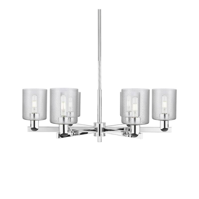 Innovations Lighting 716-6CR-11-35 Cobbleskill Chandelier Cobbleskill - Polished Chrome / Clear