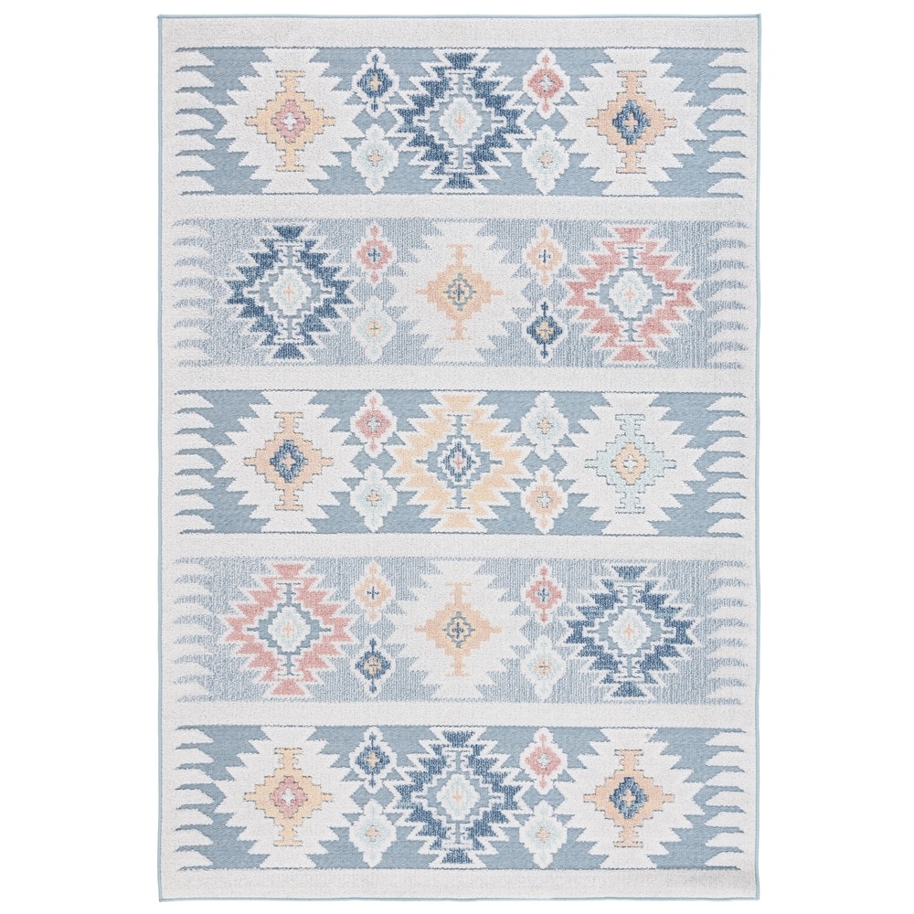 SAFAVIEH Sarasota Yukari Indoor/ Outdoor Waterproof Patio Backyard Rug