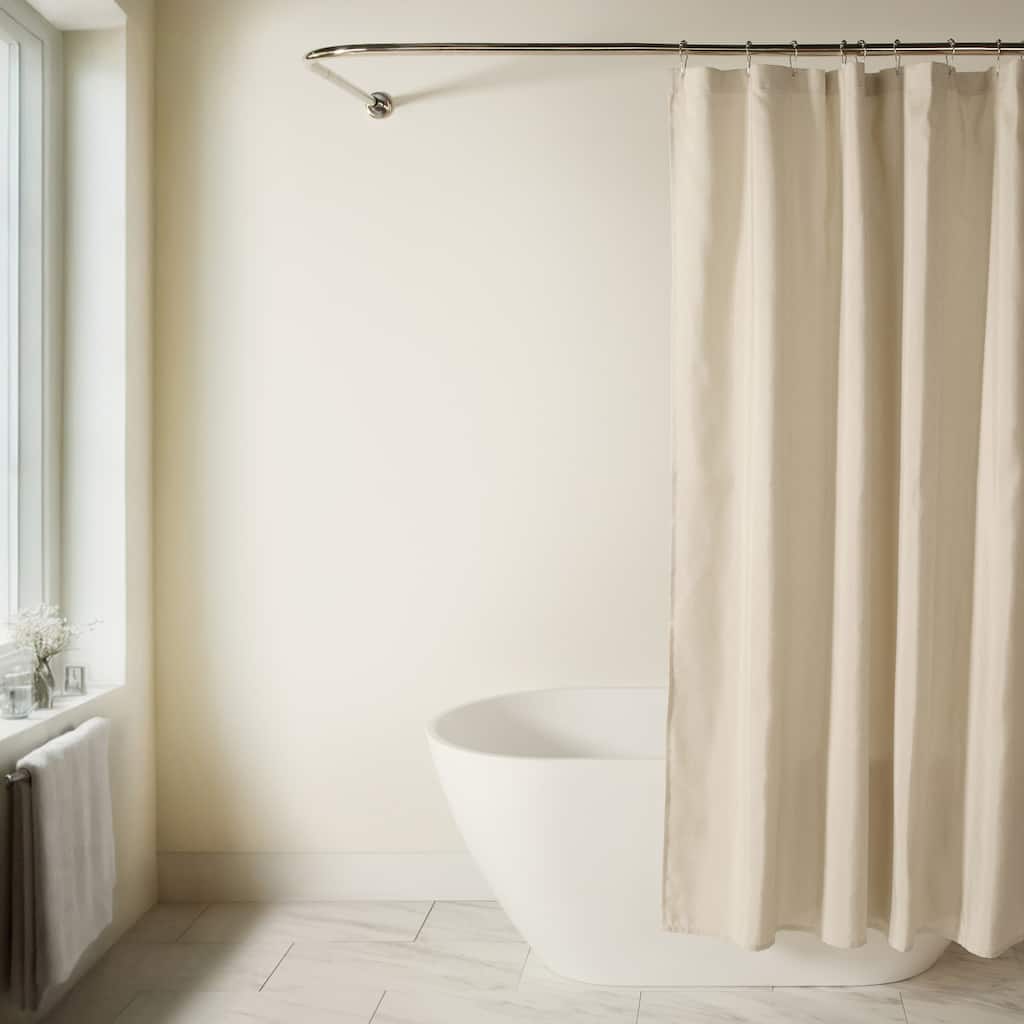 Becky Cameron Linen-Look Shower Curtain