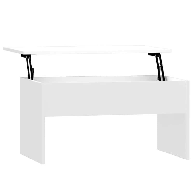 vidaXL Coffee Table Lift Top End Table Accent Side Sofa Table Engineered Wood - 31.5" x 19.9" x 16.3"