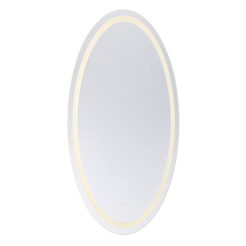 Savoy House 2-1228-24X36 Beckett 24"W x 36"H Oval Flat Glass and Metal