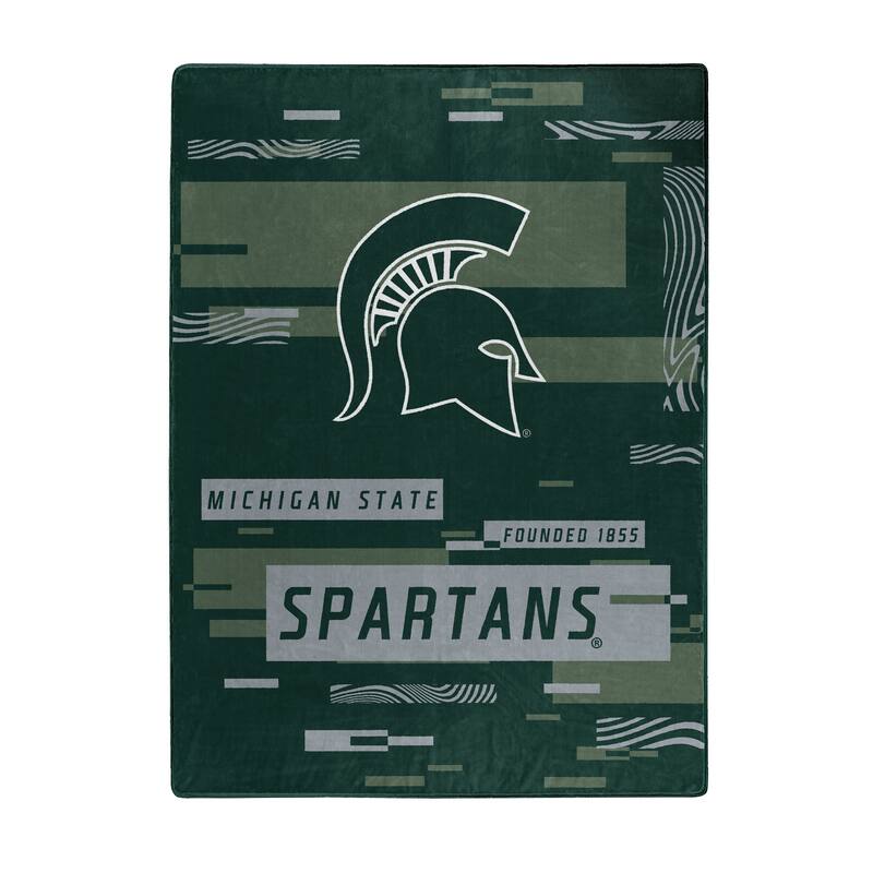 Digitize - Michigan State Raschel Throw