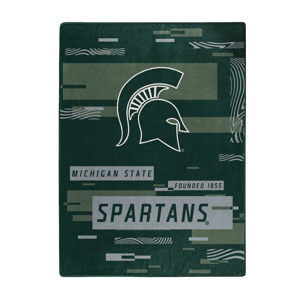 Digitize - Michigan State Raschel Throw