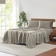 preview thumbnail 22 of 26, Modern Threads 100% Tencel Lyocell 4-Piece Sheet Set Taupe - California King