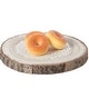 preview thumbnail 12 of 12, Barky Natural Wood Slabs Rustic Ornament Slice Tray Table Charger 10" Diameter