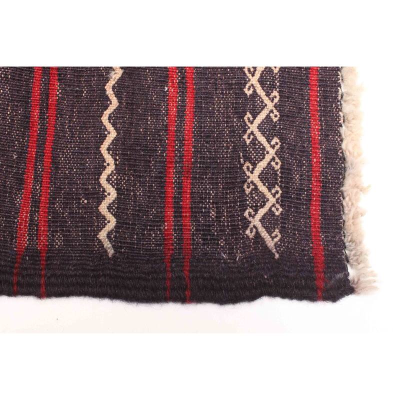 ECARPETGALLERY Hand-knotted Teimani Red Wool Rug - 2'11 x 4'10