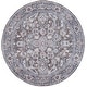 preview thumbnail 36 of 77, New Concept Washables Vintage Medallion Machine Washable Area Rug 7'10" x Round - Olive/Ivory