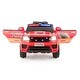 preview thumbnail 27 of 32, Costway Kids 12V Electric Ride On Car Police Car with Remote Control - See details Red