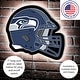 preview thumbnail 4 of 22, Seattle Seahawks LED Lighted Sign