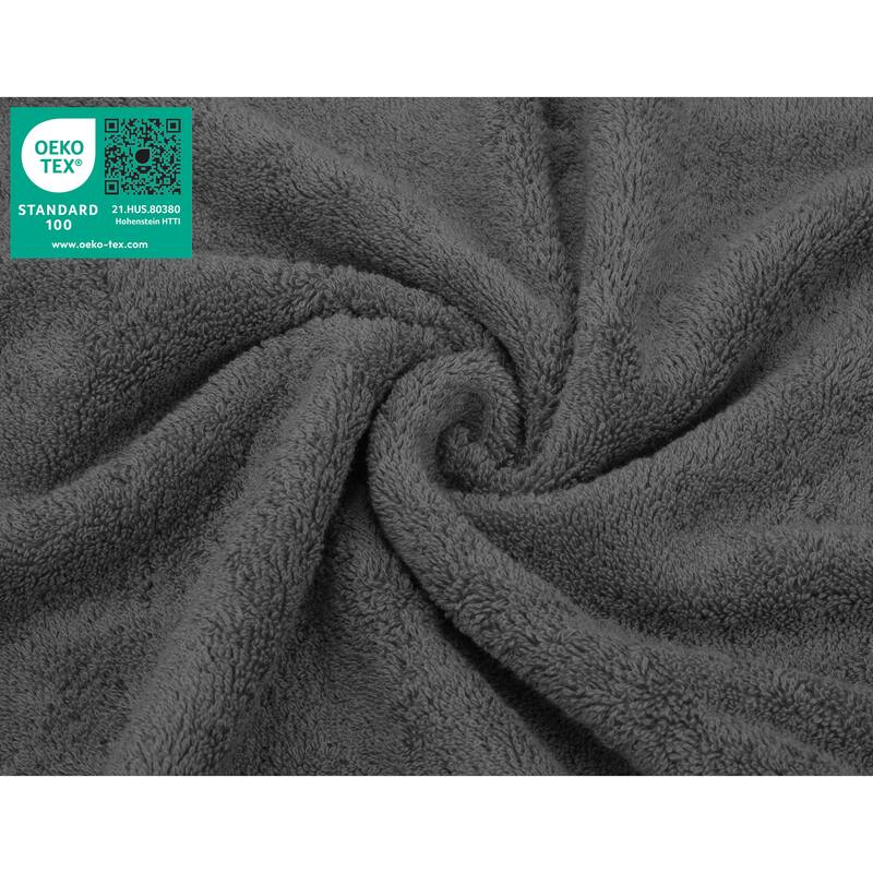 American Soft Linen Premium 100% Cotton 4-Piece Washcloth Set