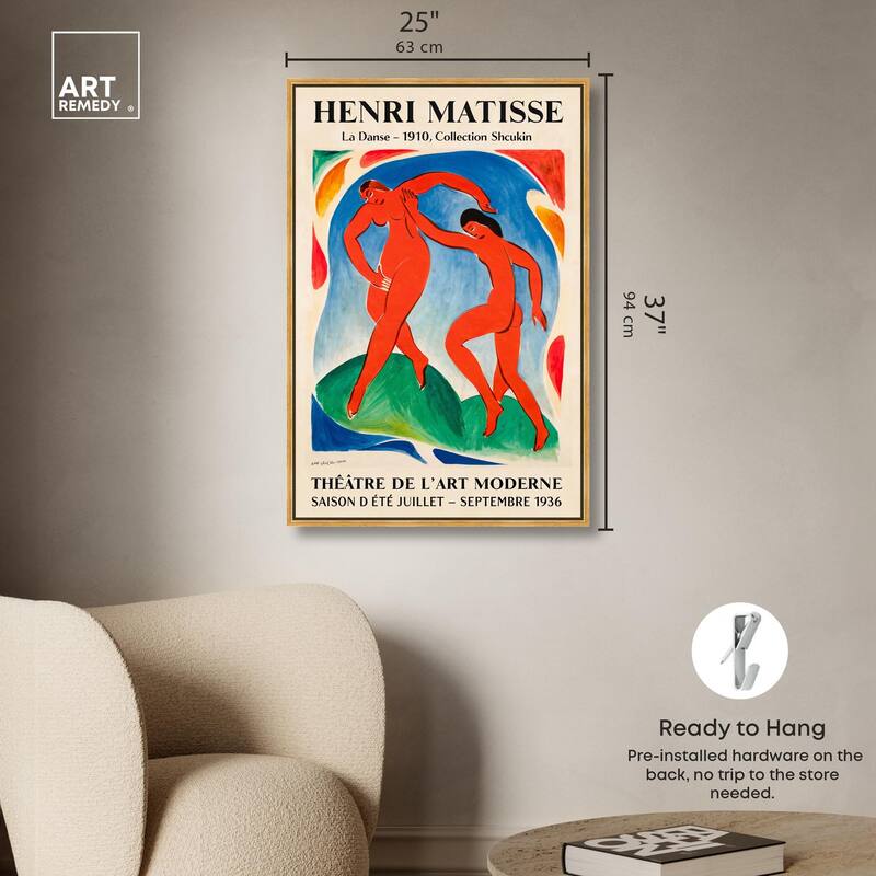 Dance by Henri Matisse Canvas by Art Remedy