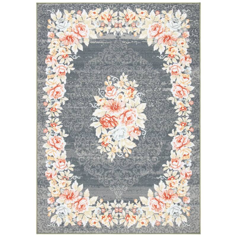 SAFAVIEH Journey Machine Washable Slip Resistant Leslee Shabby Chic
