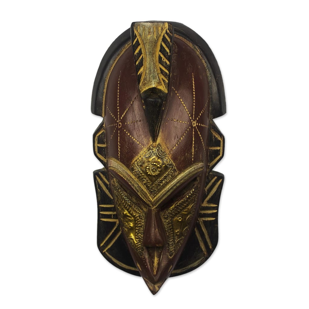 Novica Handmade Behold African Wood Mask