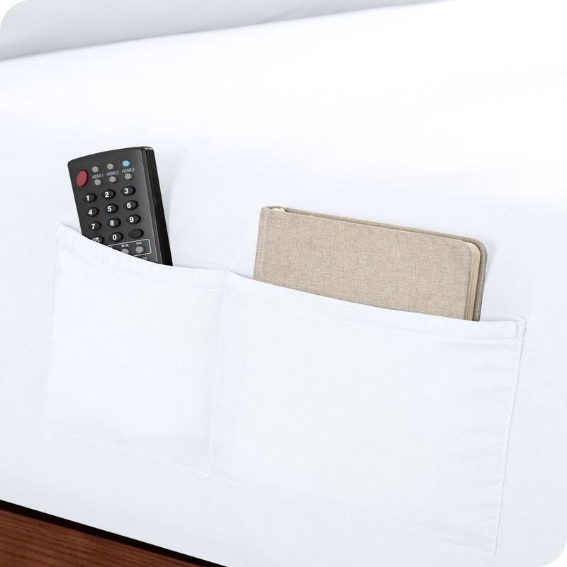 Bare Home Double Brushed Deep Pocket Fitted Sheet