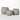 Sullivans Speckled Gray Two-Toned Ceramic Planters - Set of 3
