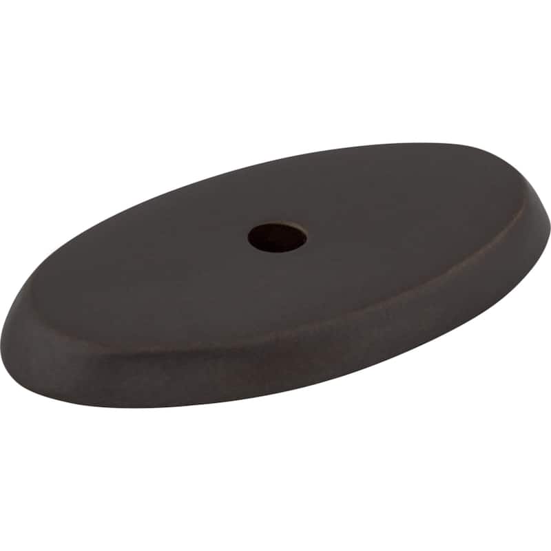 Top Knobs Oval 1-3/4 Inch Knob Backplate from the Aspen Series