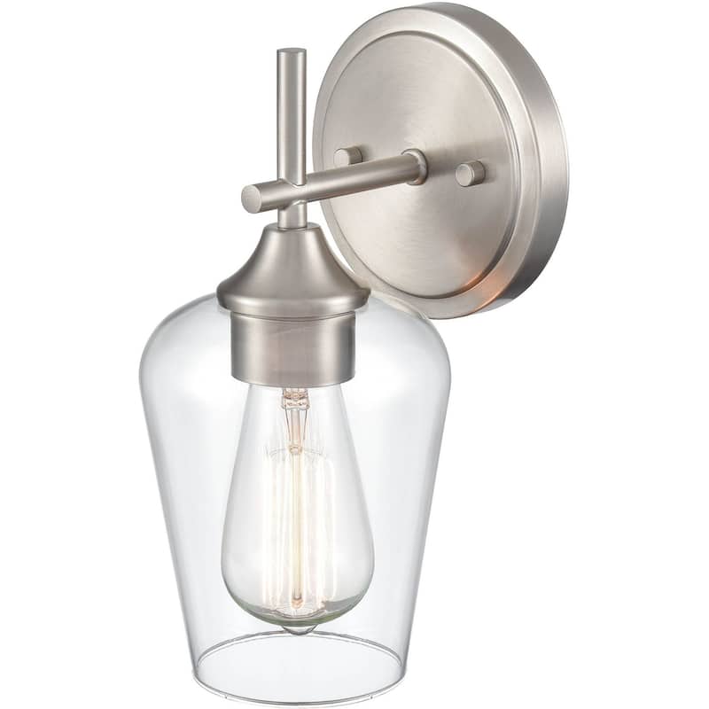 Millennium Lighting Ashford 10" Tall Bathroom Sconce - Brushed Nickel