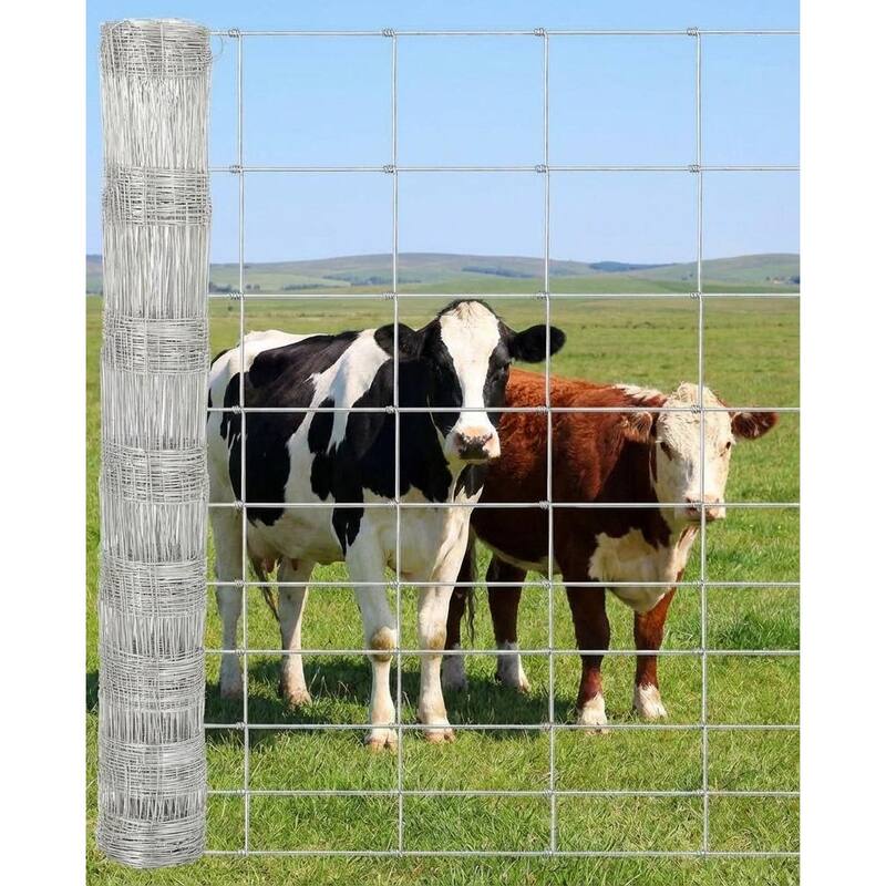 Heavy Duty Farm Fence, with Thick Zinc Coating - 0.07*47*3937 in