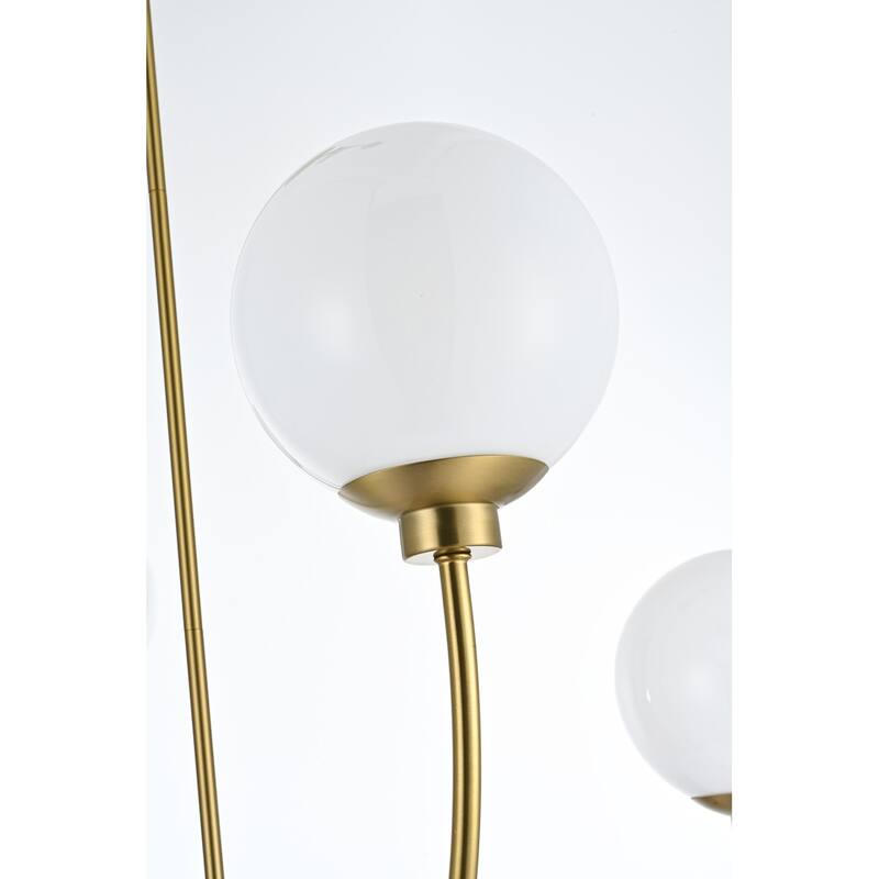 Elegant Lighting LD814D30 Nyomi 4 Light 30" Wide Chandelier