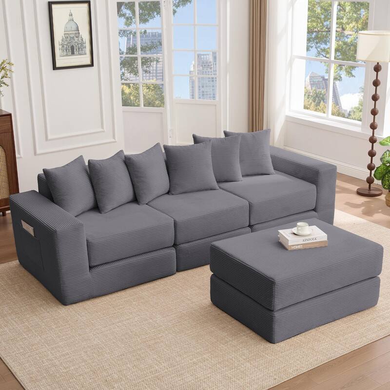 10-in-1 Convertible Sofa Sectional