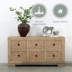 preview thumbnail 12 of 11, Artissance Capri 68" Weathered Natural Pine Chest of Drawers (35" H x 18" D)