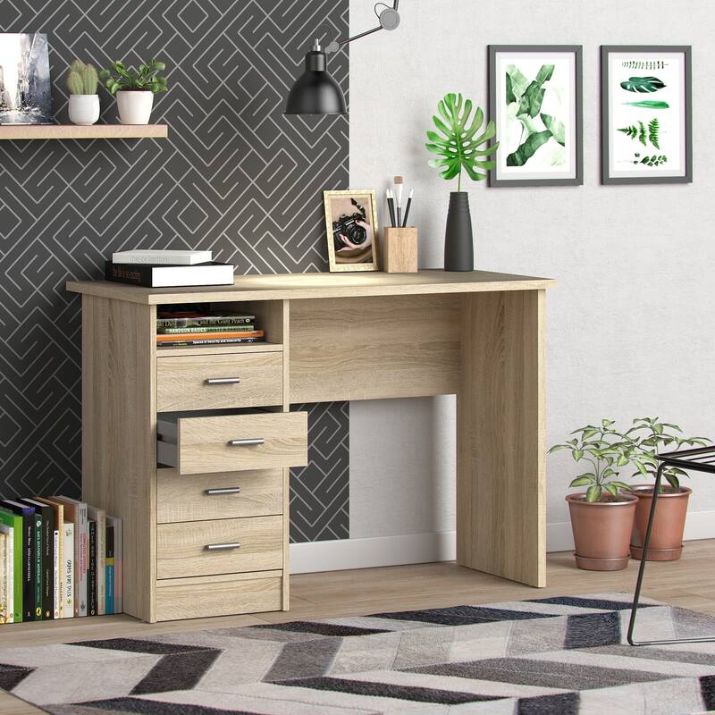 Porch & Den Skylar 4-drawer Desk