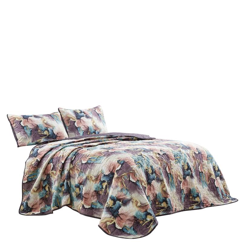 Poline Luxury 3 Piece Bedspread