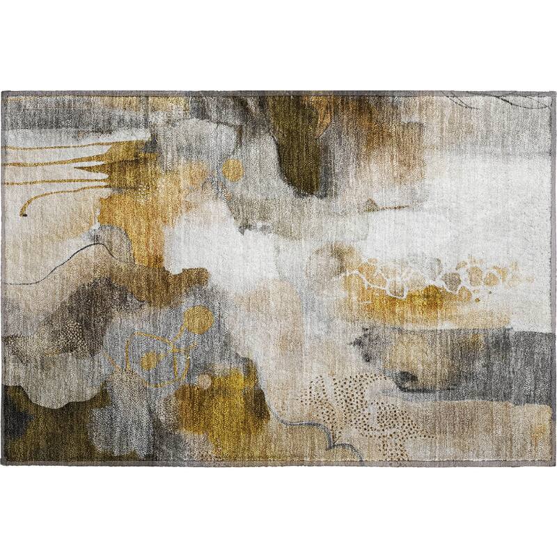 Premium Washable Super Soft Abstract Contemporary Mayfield Rug
