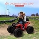 preview thumbnail 1 of 39, 24V Ride on Car 4WD Quad Electric Vehicle Red