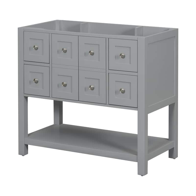 36" Bathroom Vanity Cabinet without Sink