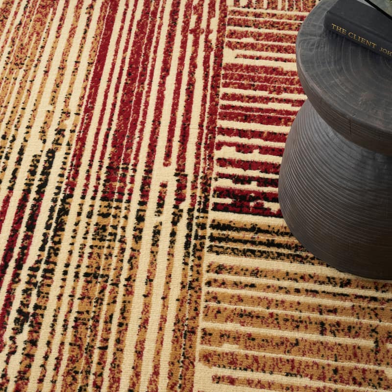 Nourison Grafix Indoor Striped Area Rug
