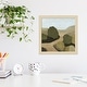 preview thumbnail 2 of 7, Paysage 1 by Dan Hobday Wood Framed Wall Art Print