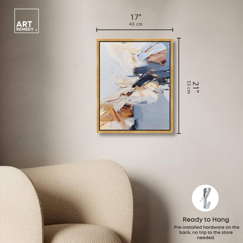 A Symphony in White II Canvas by Art Remedy