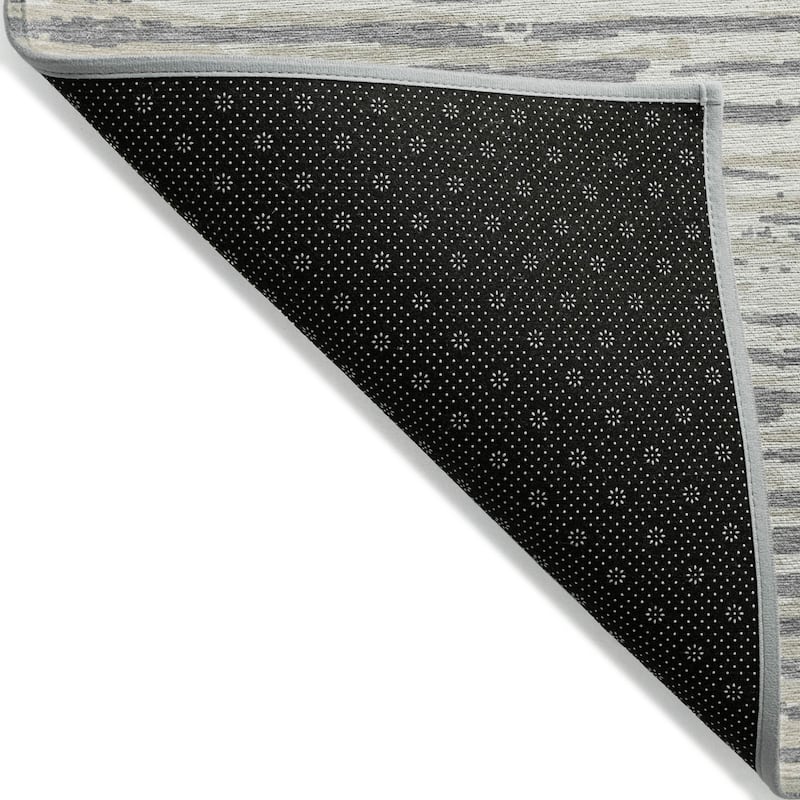 HomeRoots Striped Transitional Rectangle Outdoor Rug