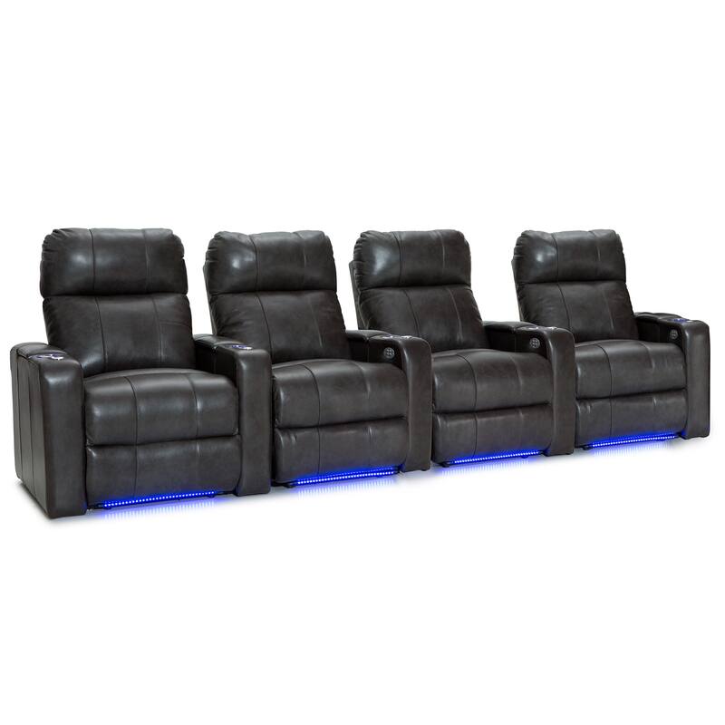 Seatcraft Monterey Home Theater Seating Top Grain Leather 7000