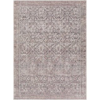 Galey Alix x Livabliss Collins Avenue III Vintage Damask Area Rug