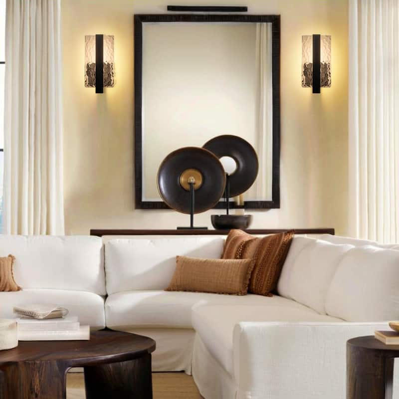 Modern Outdoor LED Wall Lights 2 Packs