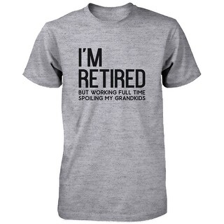 Shop I M Retired Cute Shirt For Grandfather Cute Tee Christmas