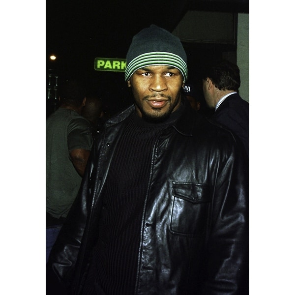 Mike Tyson wearing a beanie Photo Print 